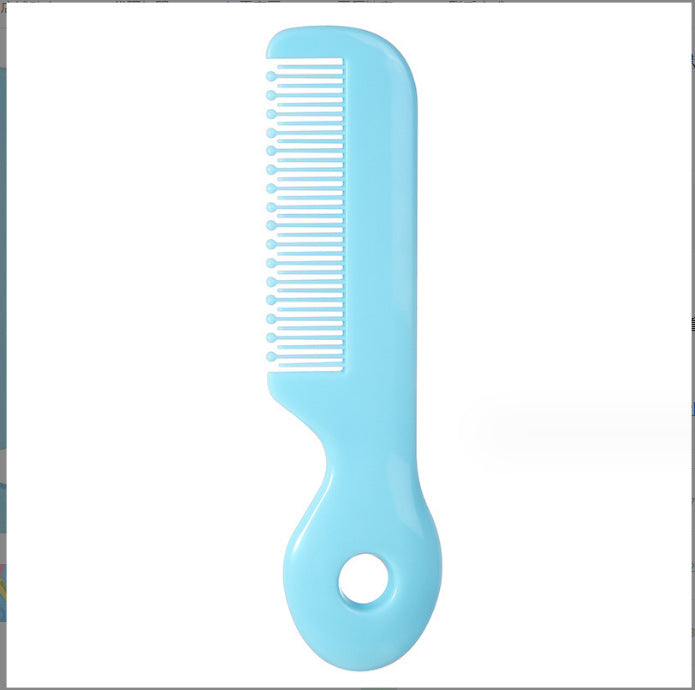 Brosses à cheveux et peignes à dents rondes en plastique de sécurité pour articles de toilette