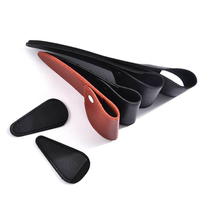 Leather Sheath Portable Eyebrow Protective Cover Cutting Makeup Accessories