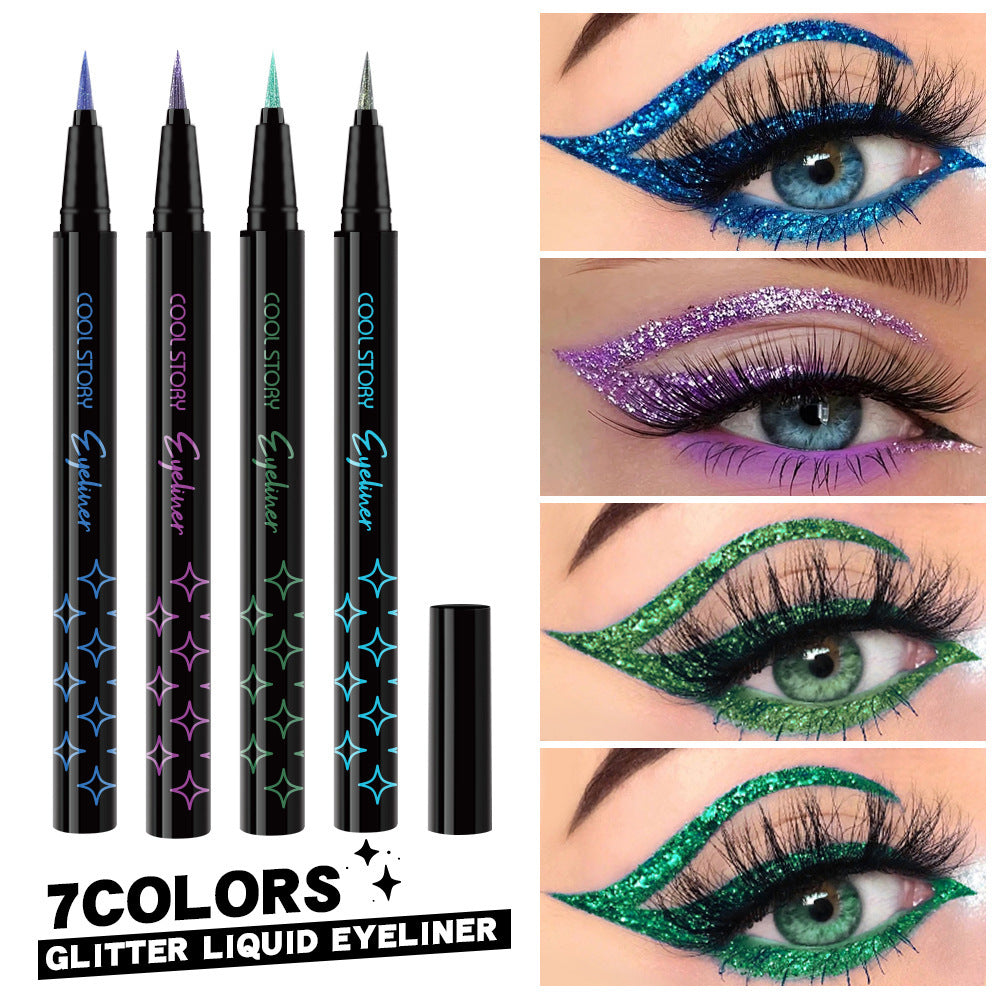 Eyeliner liquide brillant longue tenue Pearl Flash