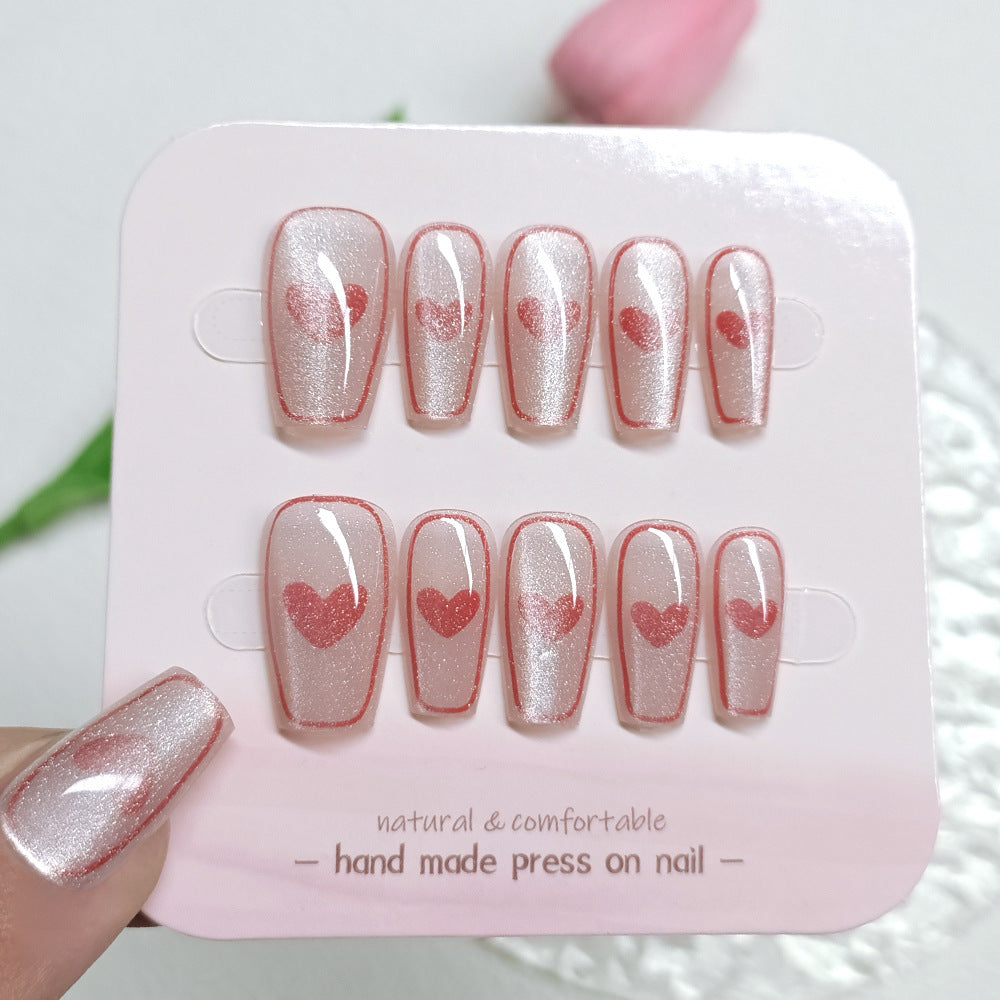 Pièces divisées en taille autocollants pour ongles Crystal Cat's Wear