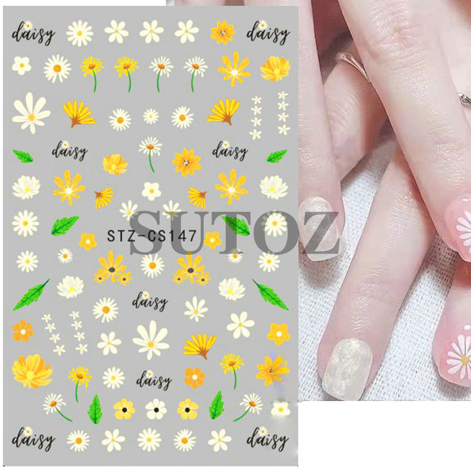 Style Strawberry Peach Bear Cute Series Nail Stickers