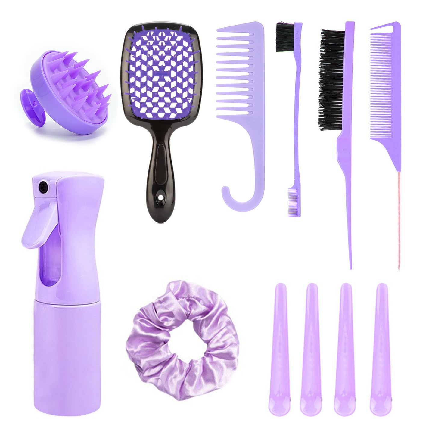 Hairdressing Suit Updo Tail Fluffy Fluff Hair Brushes & Combs