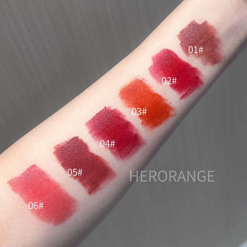 White Mouth Red Mud Waterproof Durable Lip Glosses