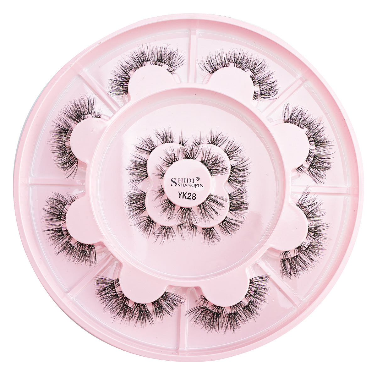 Natural Thick Exaggerated Sheer Root Tail False Lashes