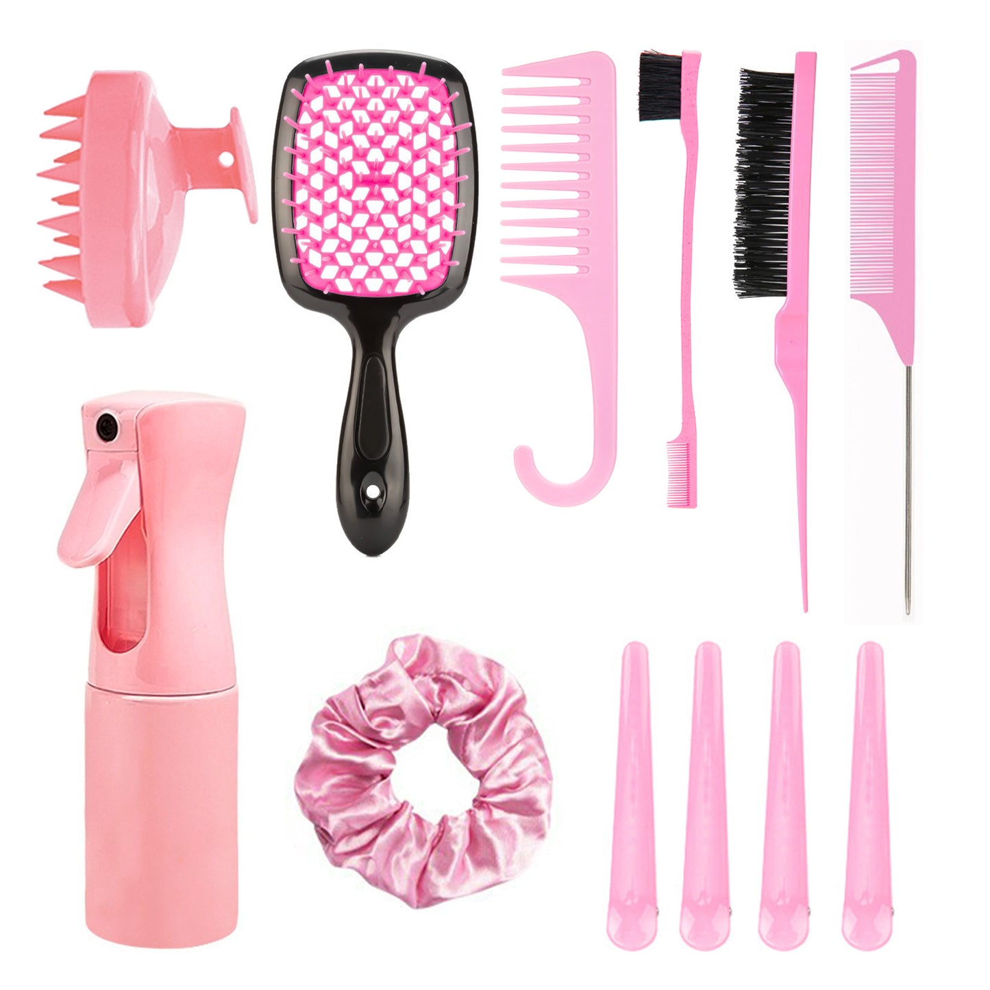 Hairdressing Suit Updo Tail Fluffy Fluff Hair Brushes & Combs