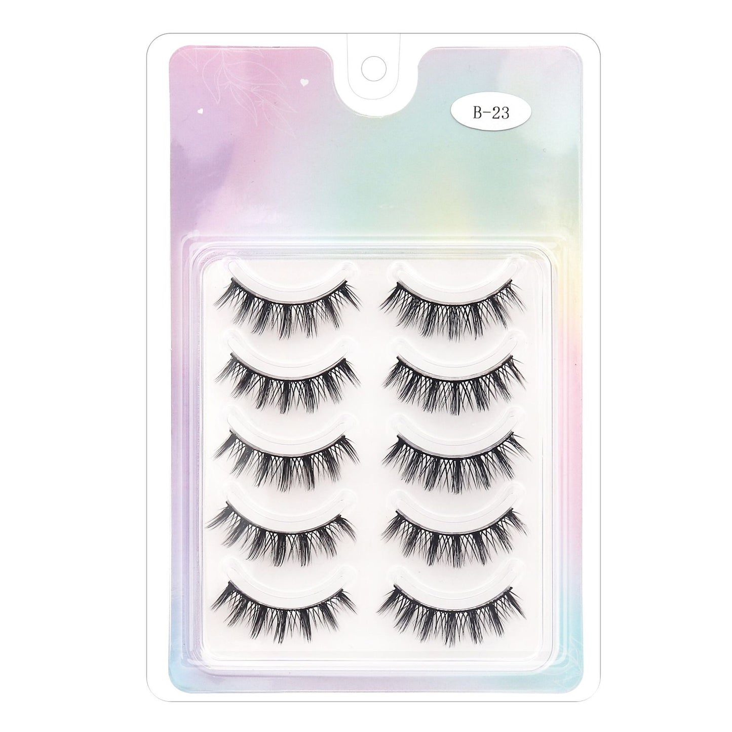 Pairs Of Chemical Fiber Devil Eyelashes False Lashes