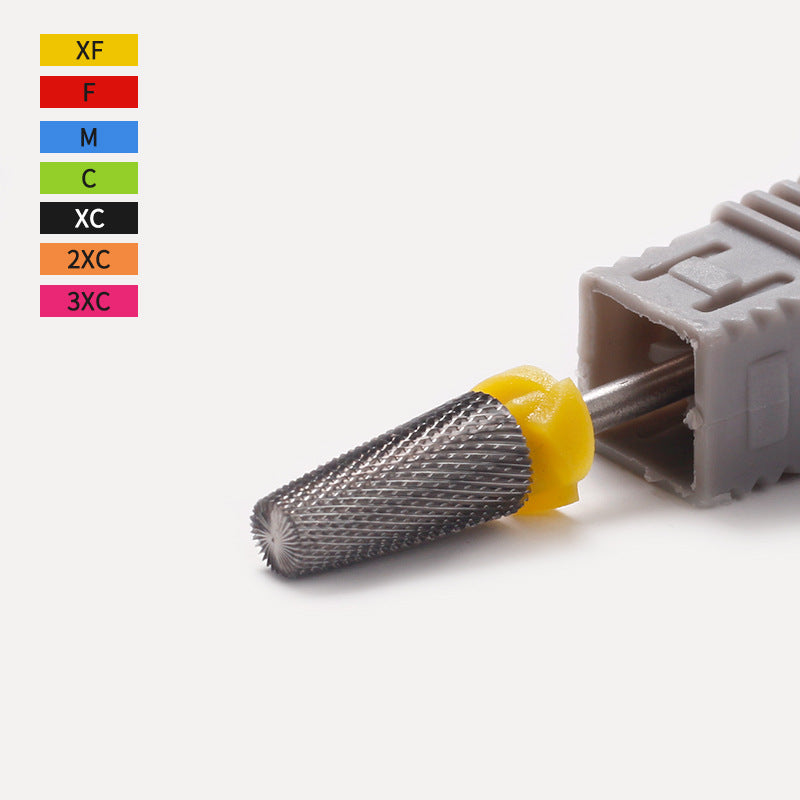 Ensemble d'outils de forage et de clouage en alliage pour machine à tête de meulage en acier