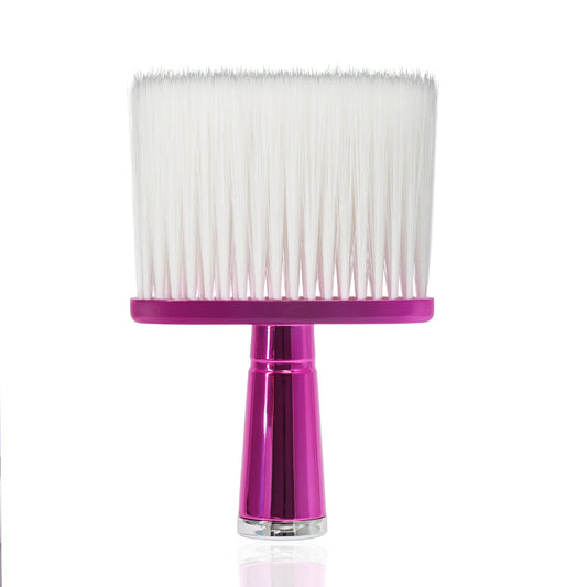 Brosse pour le nettoyage des accessoires de maquillage à fond plat en salon