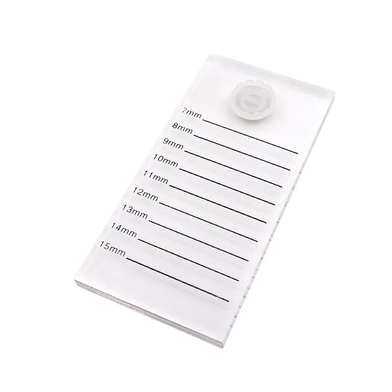 Grafting Eyelash Scale Plate White Acrylic Big False Lashes