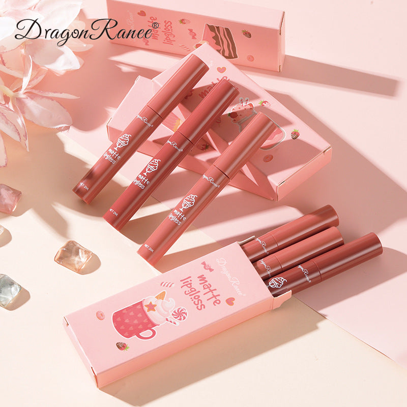 Coffrets de crème glacée Veet Matte Gloss Gloss pour femmes