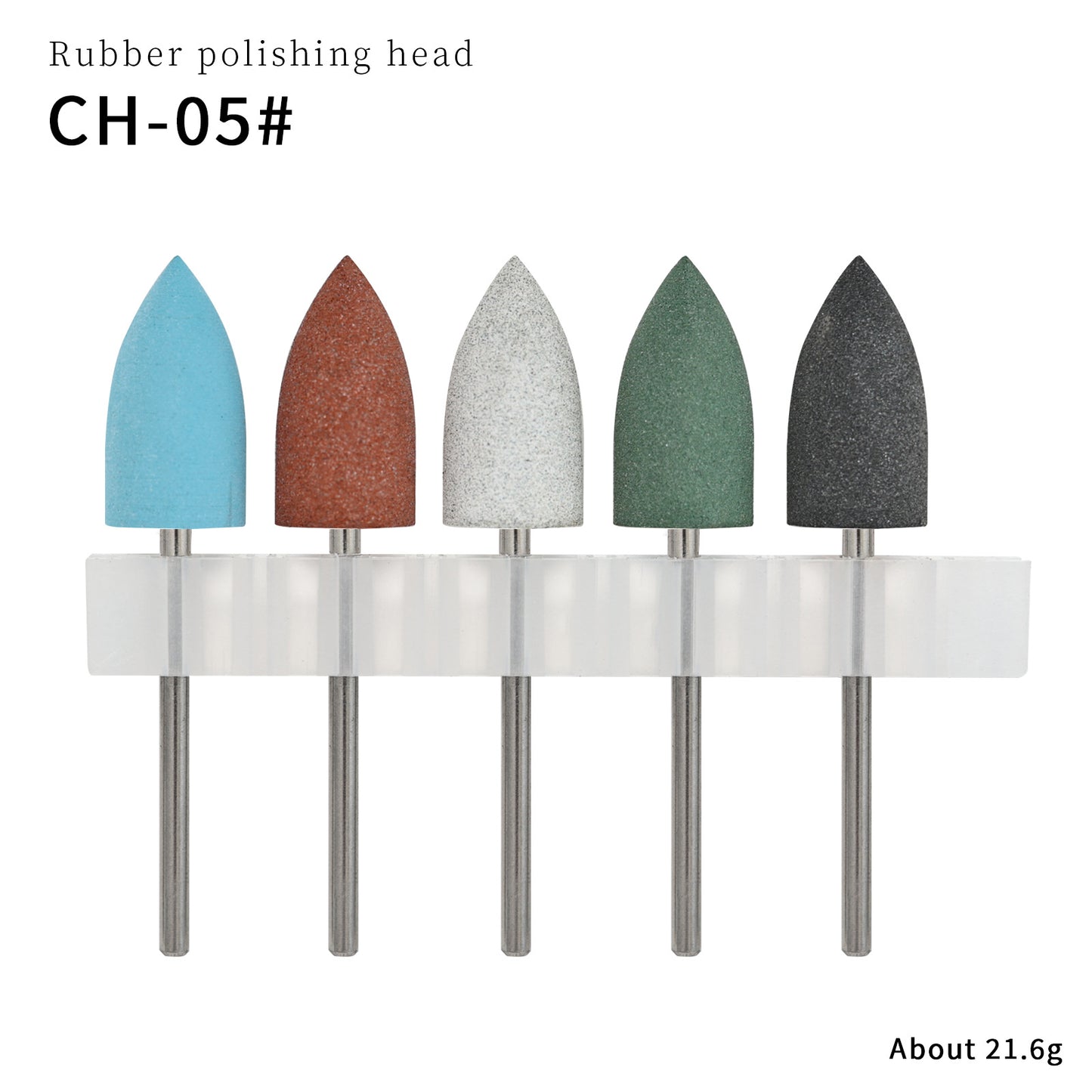 Implement Grinding Head Suit Silicone Polishing Nail Tool Set