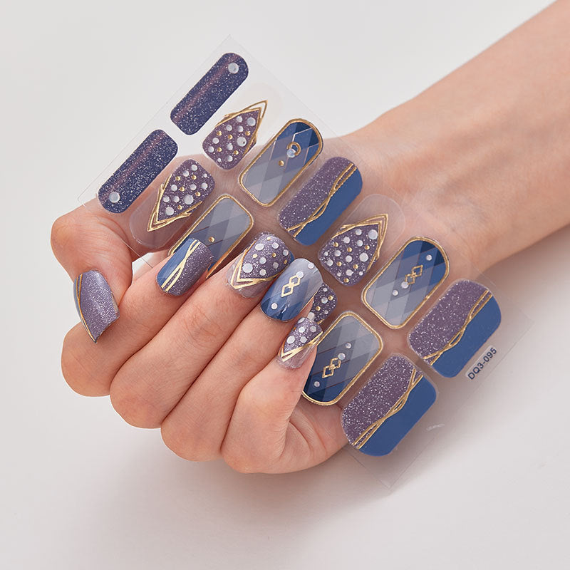 Source Technology Laser Gilding Full Priority Nail Stickers