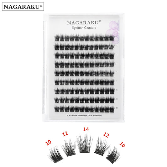 Hot Melt Individual Eyelash Thick Wide Stem False Lashes