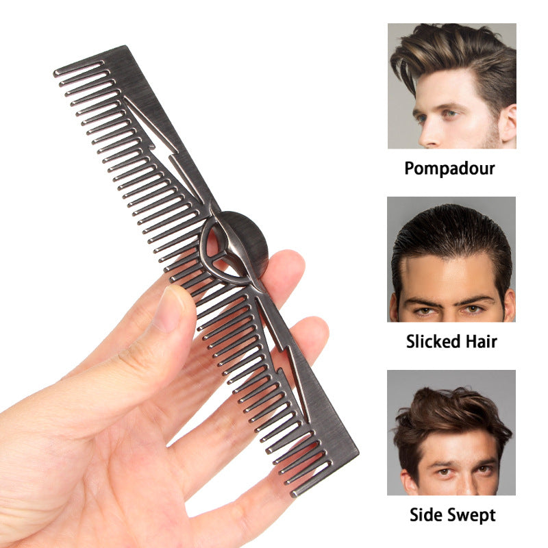 Brosses et peignes à cheveux pour hommes, pour barbe grasse, gros grain de la tête