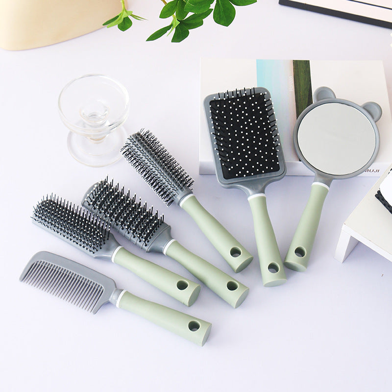 Brosses et peignes à cheveux cylindriques à boucle intérieure pour femmes