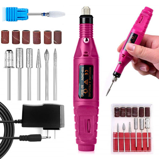 Polishing Machine Portable Mini Electric Beauty Nail Tool Set