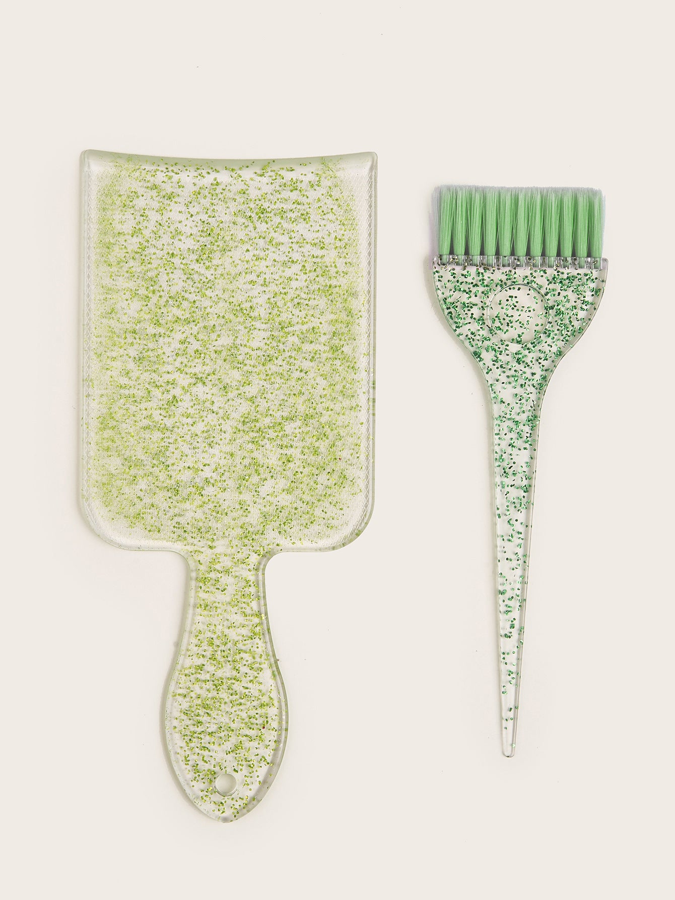 Accessoires de maquillage de brosse de traitement de coloration de ménage de teinture de cristal