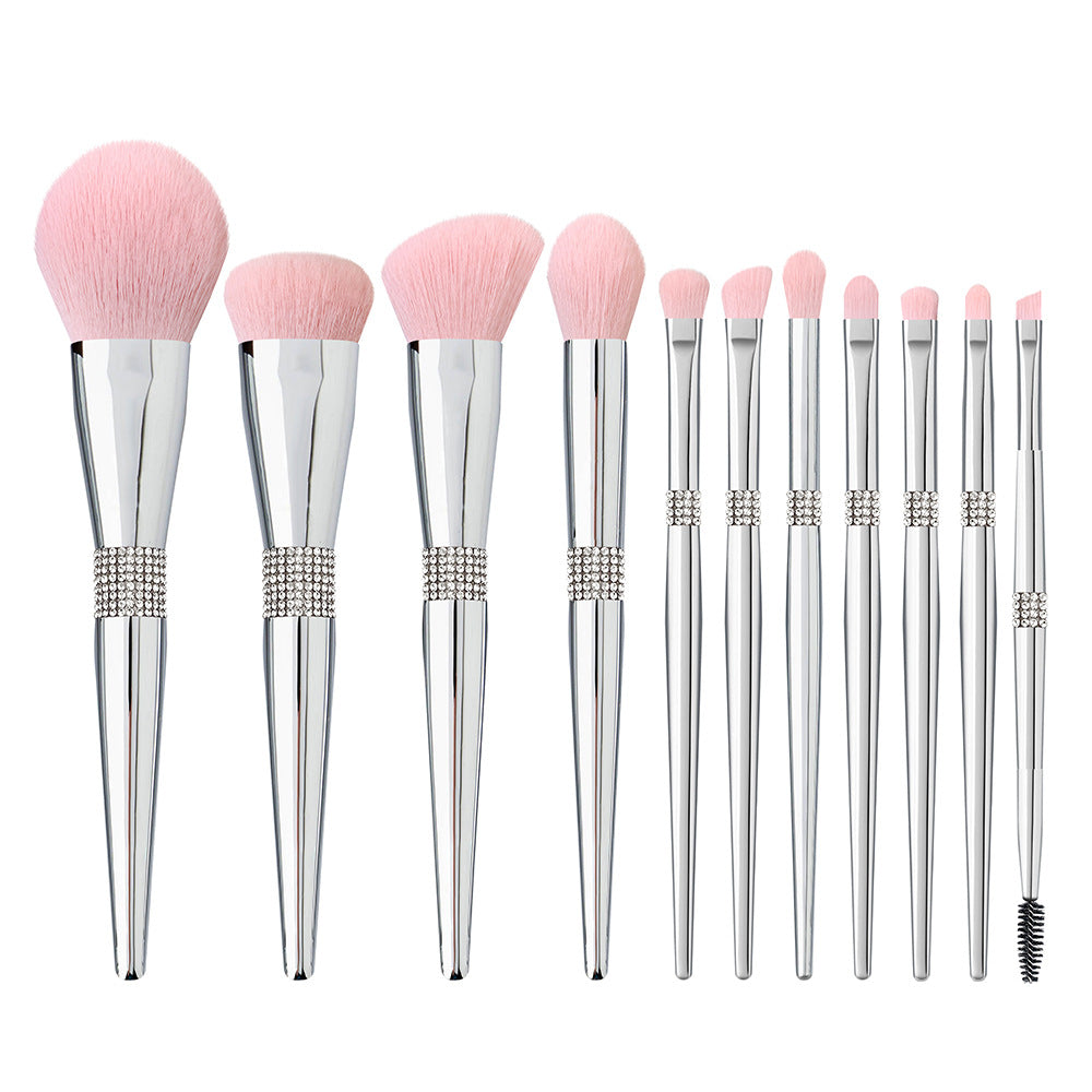 Patent Brush Diamond Soft Fur Shadow Makeup Brushes Accessories