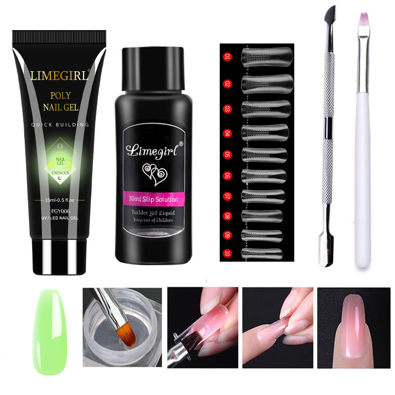 Of Beauty Crystal Extended Glue Suit Nail Tool Set