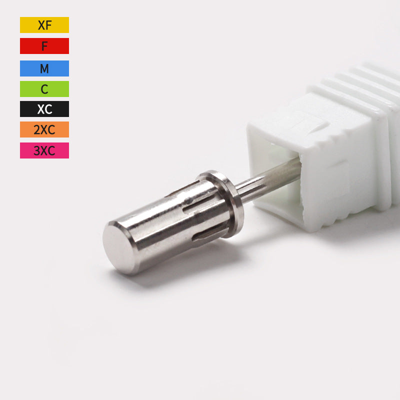 Ensemble d'outils de forage et de clouage en alliage pour machine à tête de meulage en acier