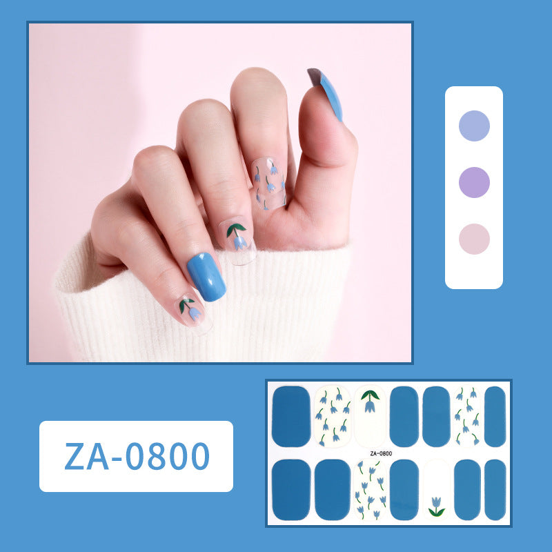 Full Oil Film Hand Manicure Implement Nail Stickers