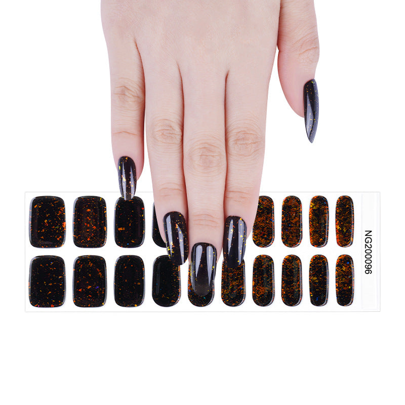 Glamorous Versatile Light Gel Uv Paper Nail Stickers