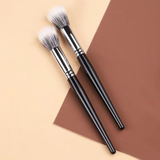 Color Blush Brush Fine Light Front Wool Clear Flat Makeup Brushes Accessories