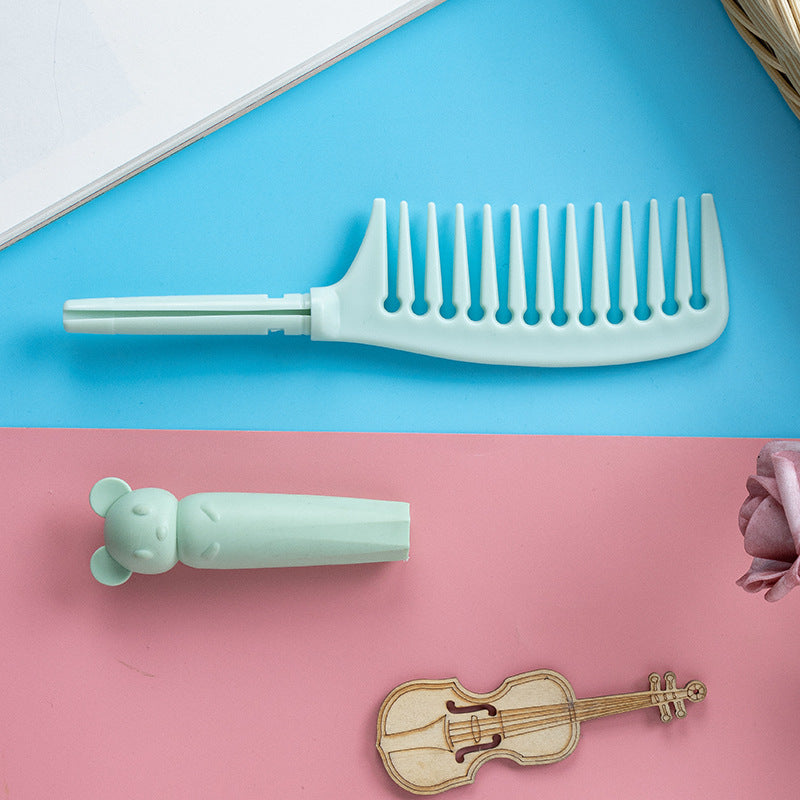 Brosses et peignes à cheveux créatifs et adorables pour enfants, à grandes dents