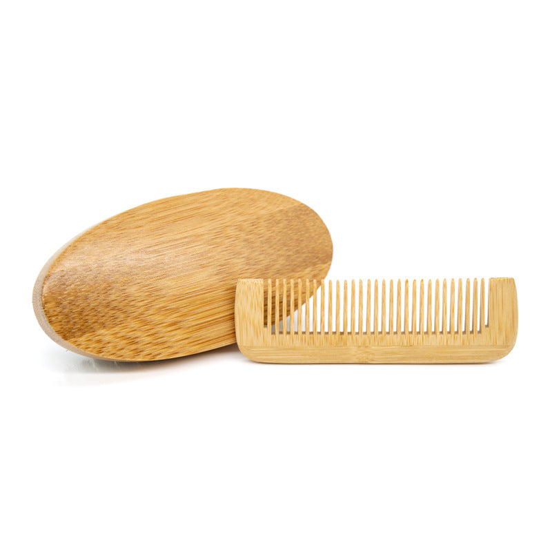 Brosse à raser pour hommes, combinaison de barbe, brosses à cheveux et peignes Hu Source