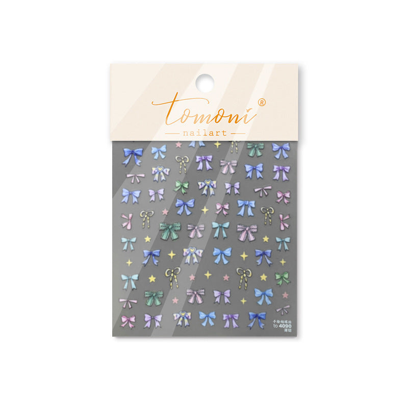 Thin Tough No Loss Cooperation Model Nail Stickers