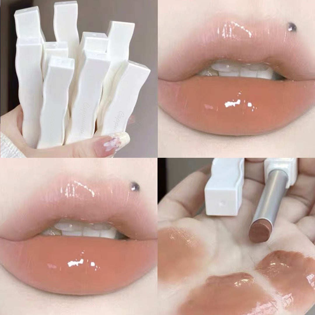 Solid Gloss Moisturizing Lacquer Water Light Mirror Domestic Lipsticks