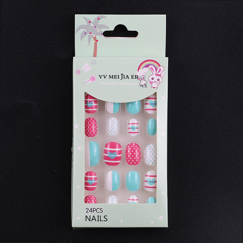 Faux ongles pour enfants en boîte Wear Armor Nail Art