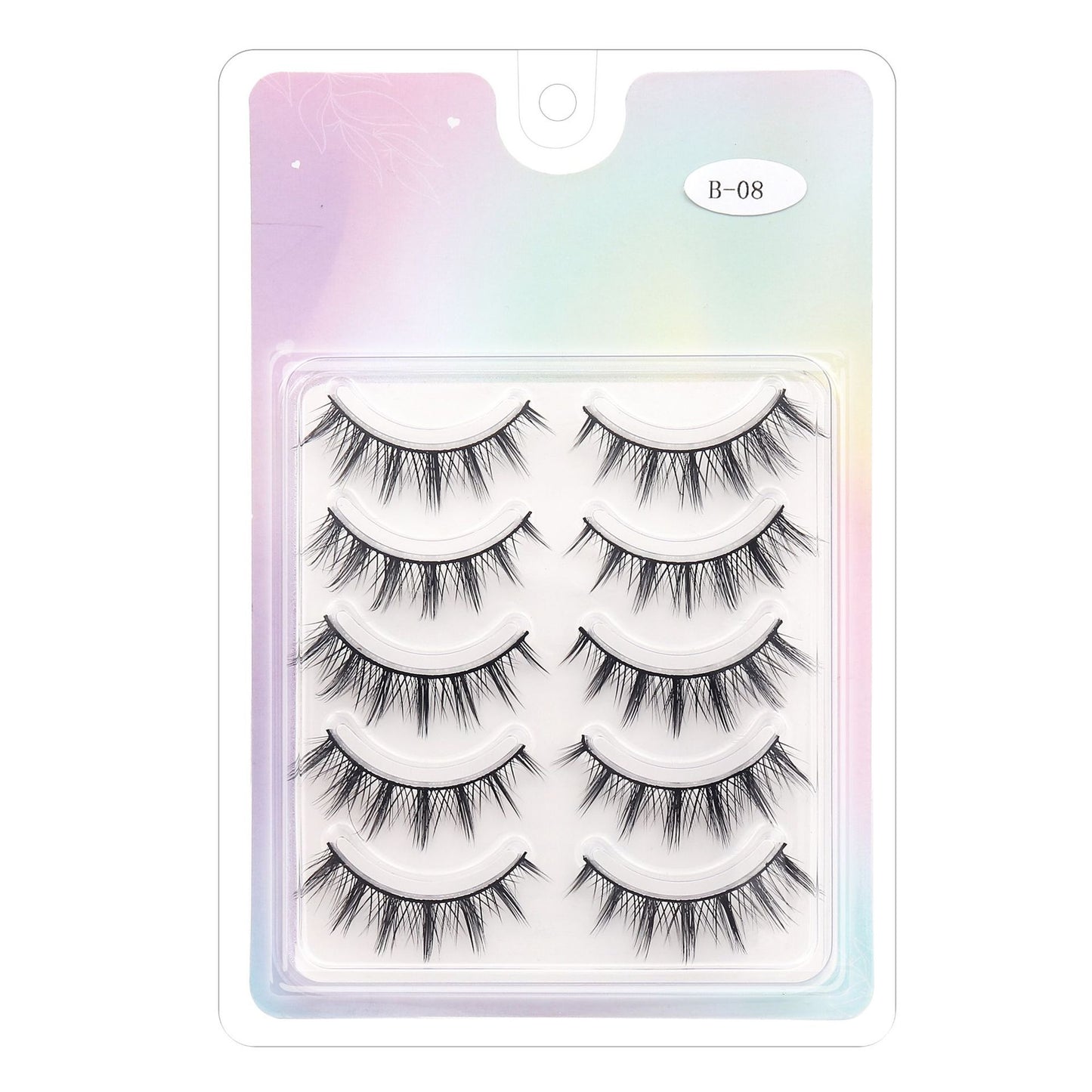 Pairs Of Chemical Fiber Devil Eyelashes False Lashes