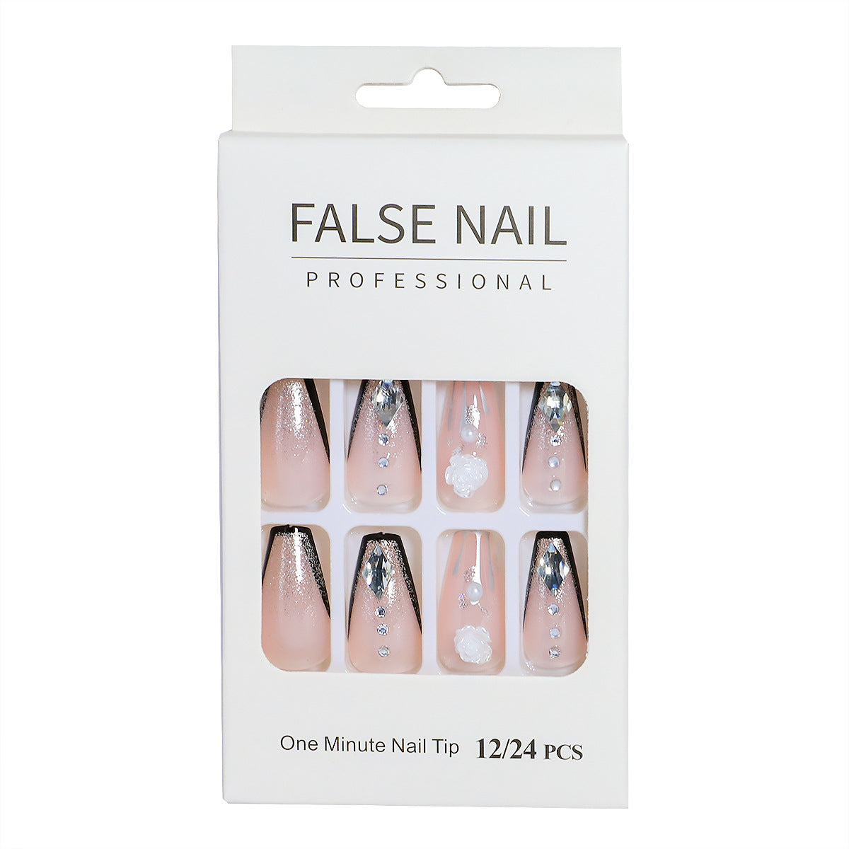 Foret à pointe arquée en alliage pour nail art français