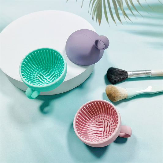 Silicone Dish Washing Beauty Cleaning Tools Makeup Accessories