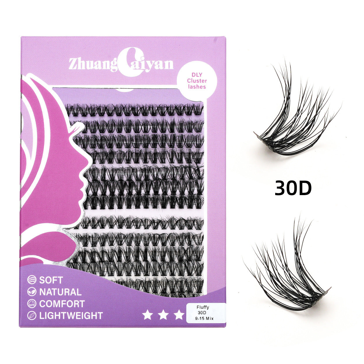 Eyelashes Fly Fluffy Qu Hot Melt False Lashes