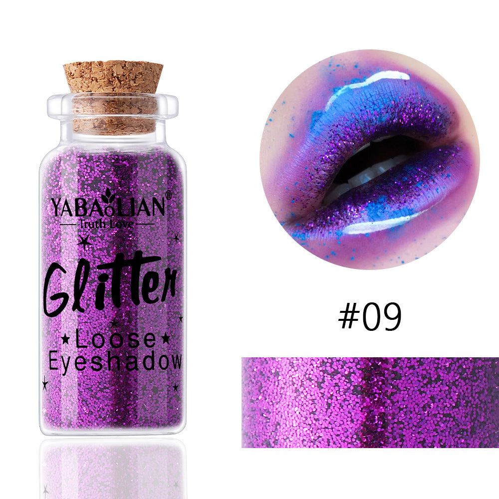 Fard à paupières scintillant Shadow Wipe Body Stage Glitter