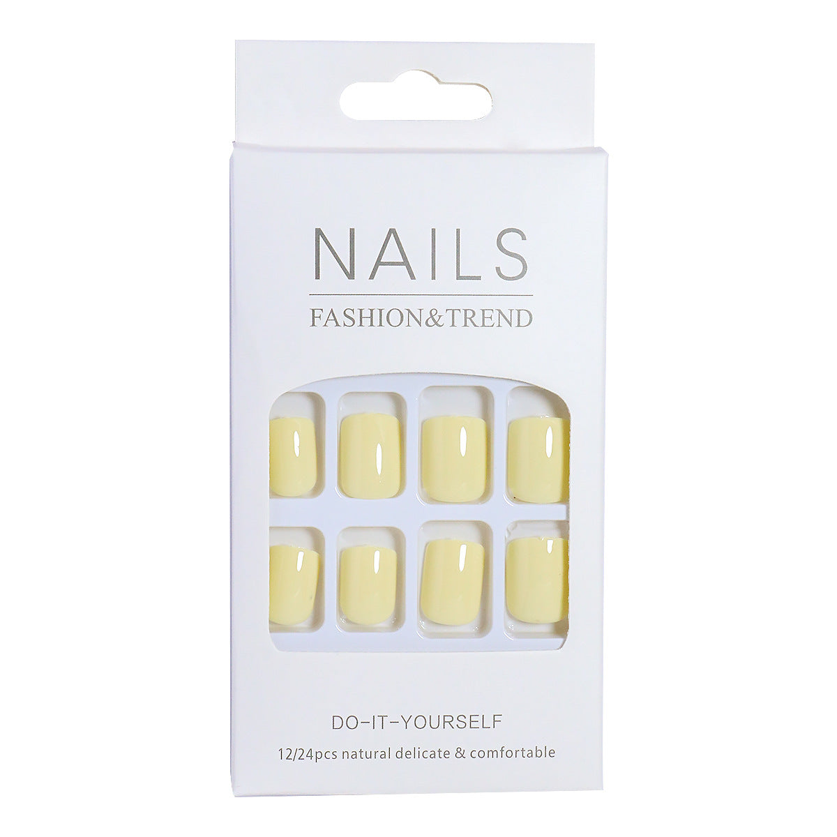 Patch de faux ongles finis Nail Art amovible et imperméable