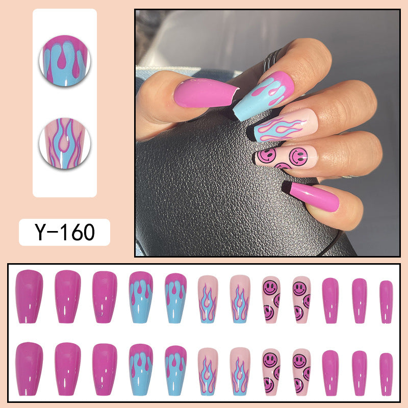 Faux ongles courts Wear Armor Nail Art