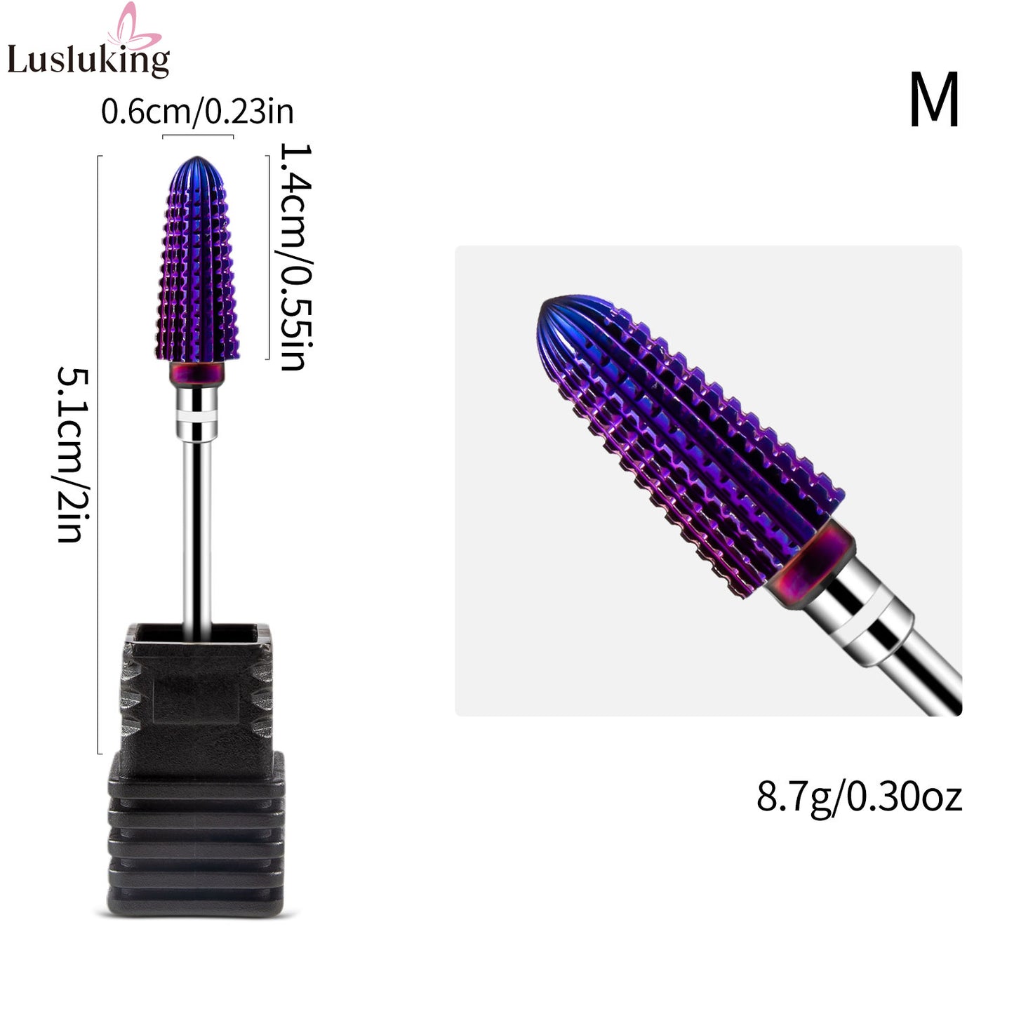 Grinding Head Vacuum Alloy Tungsten Steel Polishing Nail Tool Set