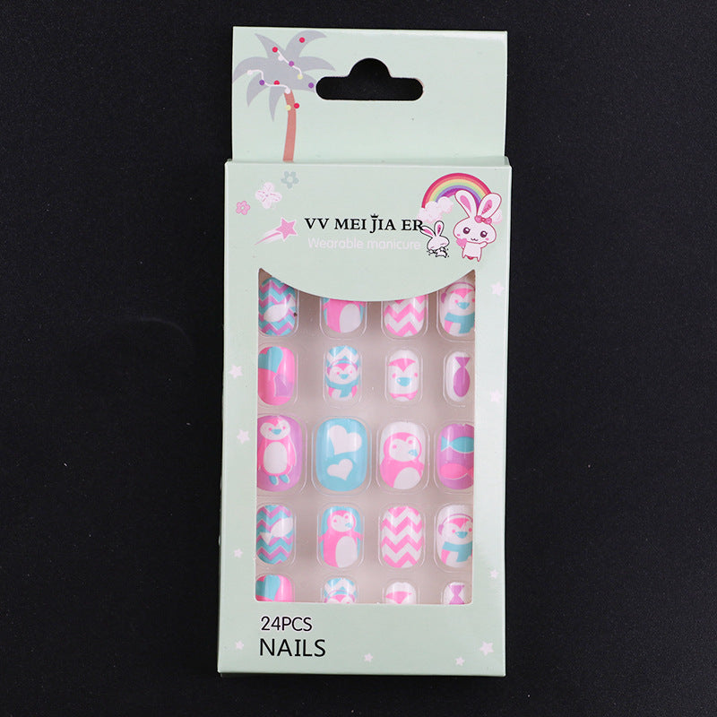 Faux ongles pour enfants en boîte Wear Armor Nail Art