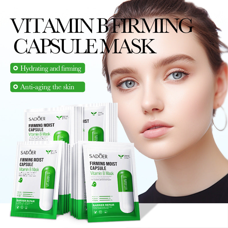 Trendy English Vitamin Mask Hydrating Moisturizing Face Care