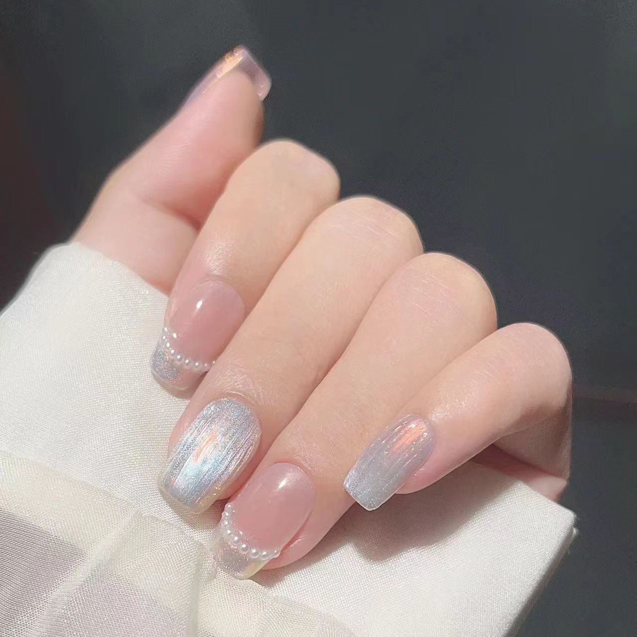 Fashion Beauty Handmade Wear Sparkling Tip Nail Art