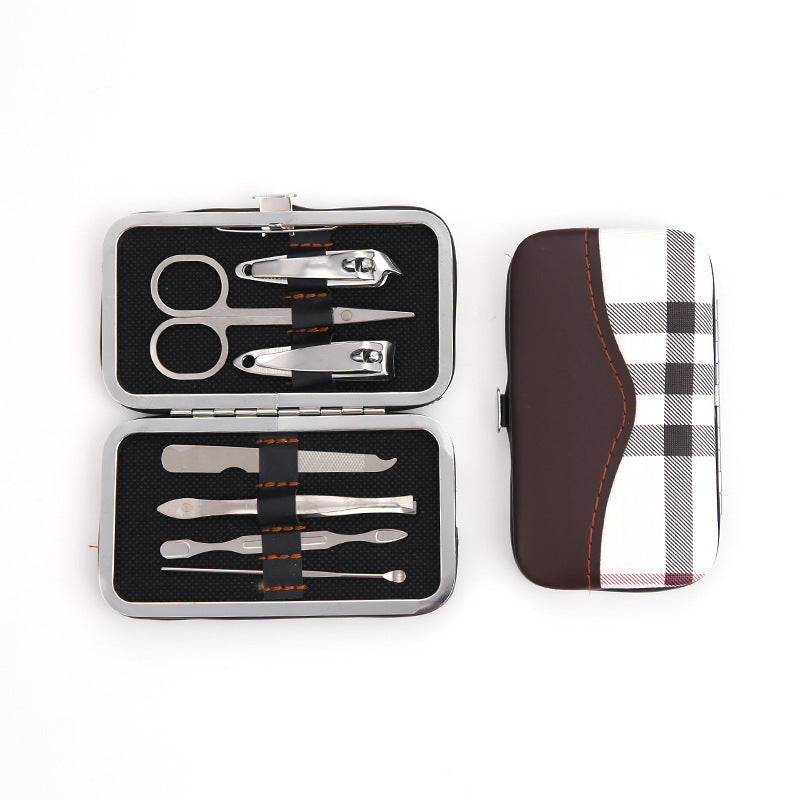 Ensemble d'outils pour ongles Black King Can avec coupe-ciseaux