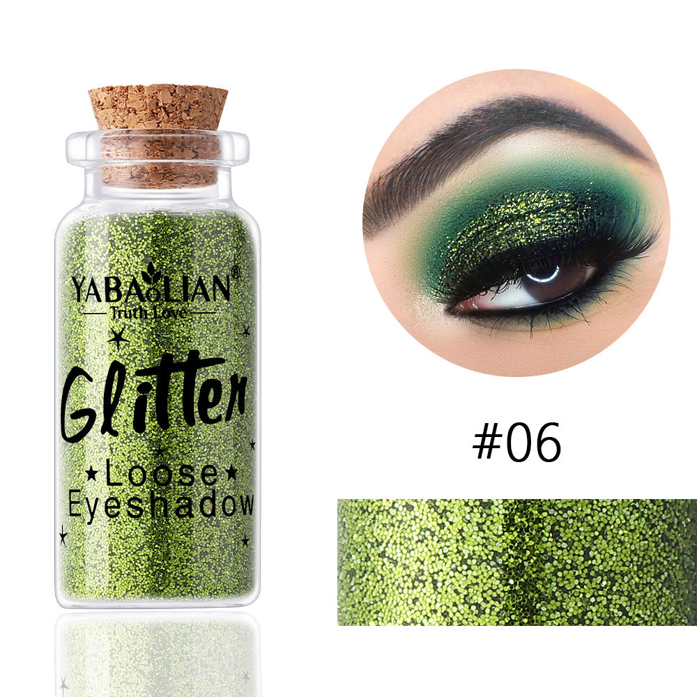 Fard à paupières scintillant Shadow Wipe Body Stage Glitter