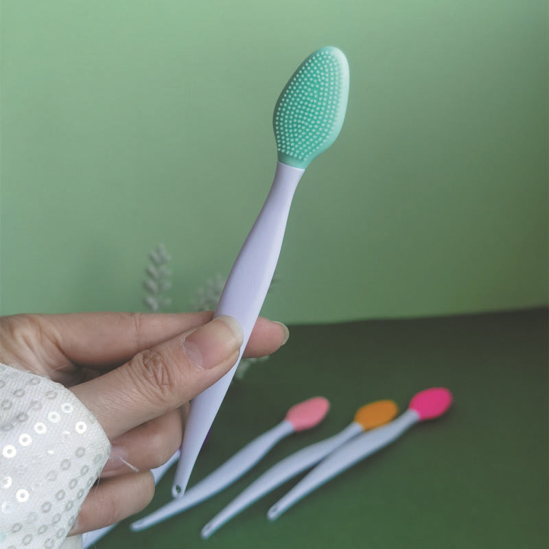 Silicone Nose Brush Medicated Acne Pads Double-sided Cleaning Makeup Brushes Accessories