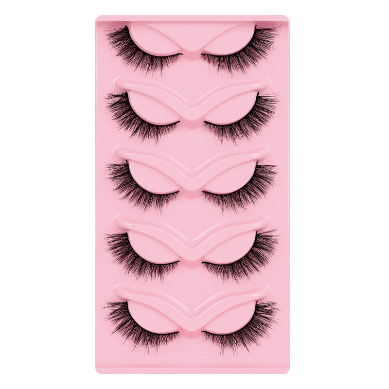 Faux cils épais Fox Oblique Flying Eyelashes Demi-cils