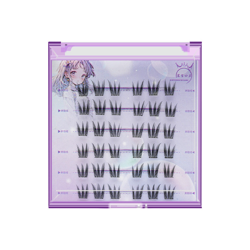 Women's Team Series Eyelashes Segmented Multiple Options Soft False Lashes