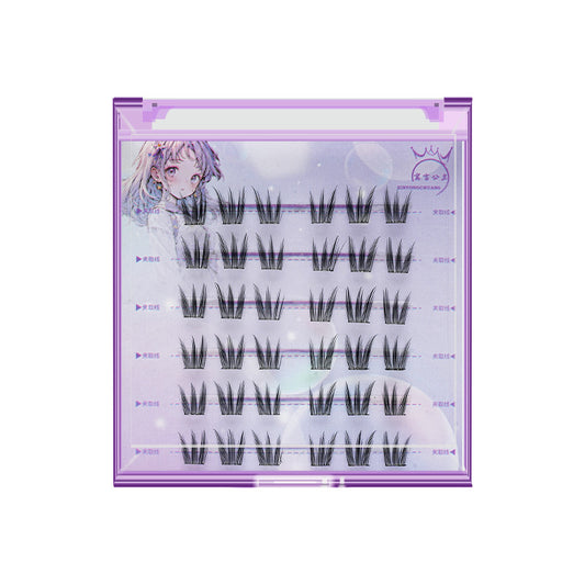 Women's Team Series Eyelashes Segmented Multiple Options Soft False Lashes