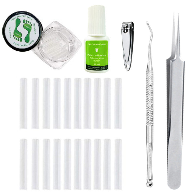 Inflammation Filling Gasket Brace Paste Toenail Straightening Nail Tool Set